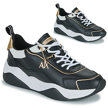 Scarpe Donna Sneakers basse Armani Exchange XV580-XDX104 Nero / Bianco / Oro
