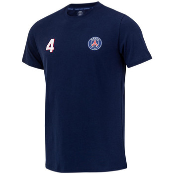 Abbigliamento Unisex bambino T-shirt maniche corte Paris Saint-germain P14406 Blu