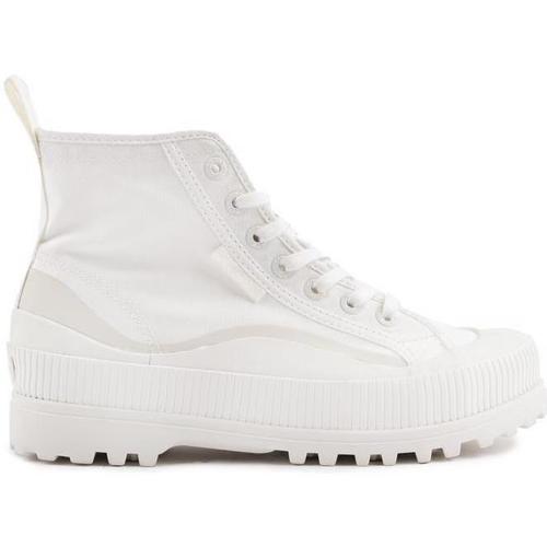 Scarpe Donna Sneakers alte Superga 2469 Alpina Formatori Bianco