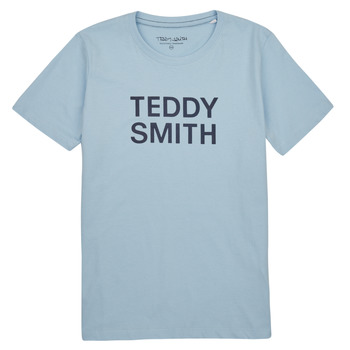 Abbigliamento Bambino T-shirt maniche corte Teddy Smith TICLASS 3 MC JR Blu / Clair