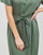 Abbigliamento Donna Abiti lunghi Vero Moda VMBUMPY SS CALF SHIRT DRESS NOOS Kaki