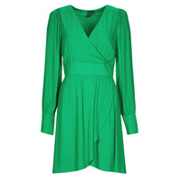 Abbigliamento Donna Abiti corti Vero Moda VMPOLLIANA LS SHORT DRESS WVN Verde