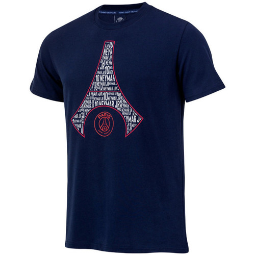 Abbigliamento Uomo T-shirt maniche corte Paris Saint-germain P14409 Blu