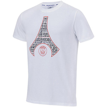 Abbigliamento Uomo T-shirt maniche corte Paris Saint-germain P14408 Bianco