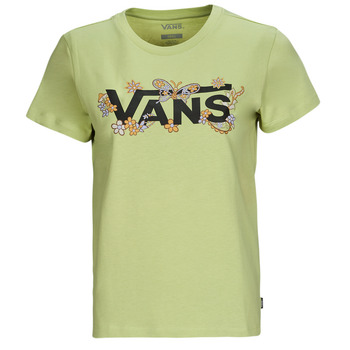 Abbigliamento Donna T-shirt maniche corte Vans TRIPPY PAISLEY CREW Verde