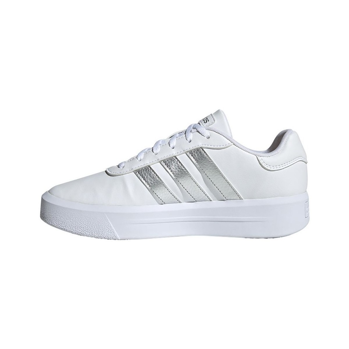 Scarpe Donna Sneakers basse adidas Originals GV8996 COURT PLATFORM sneakers pelle bianco Bianco