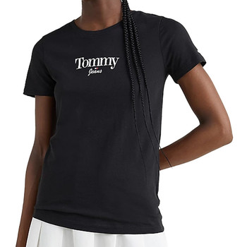 Abbigliamento Donna T-shirt & Polo Tommy Hilfiger DW0DW13696 Nero