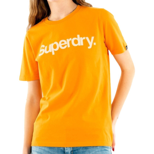 Abbigliamento Donna T-shirt & Polo Superdry W1010710A Arancio