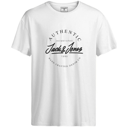 Abbigliamento Bambino T-shirt & Polo Jack & Jones 12218636 Bianco