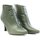 Scarpe Donna Stivali Balie Ankle boot ' tronchetto 480 nappa tacco 70 Verde
