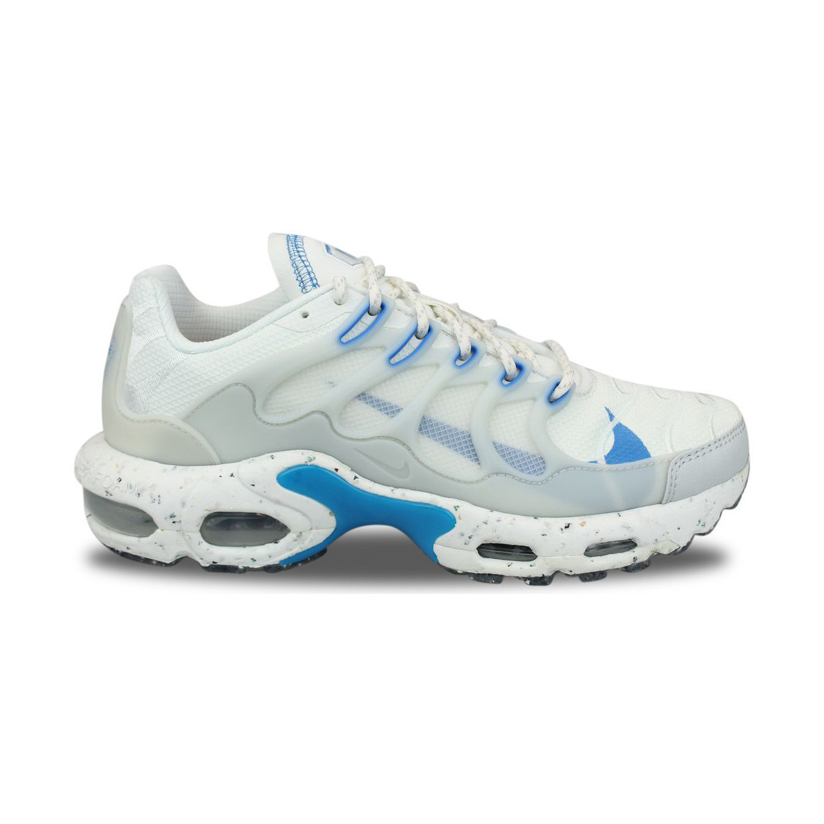 Scarpe Uomo Sneakers basse Nike Air Max Plus Terrascape White Photo Blue Bianco