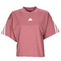 Abbigliamento Donna T-shirt maniche corte Adidas Sportswear FI 3S TEE Bordeaux / Clair