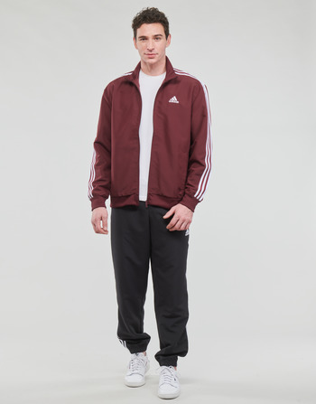 Abbigliamento Uomo Tuta Adidas Sportswear 3S WV TT TS Rosso / Ombra / Nero