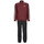 Abbigliamento Uomo Tuta Adidas Sportswear 3S WV TT TS Rosso / Nero