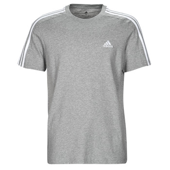 Abbigliamento Uomo T-shirt maniche corte Adidas Sportswear 3S SJ T Bruyère / Grigio / Moyen