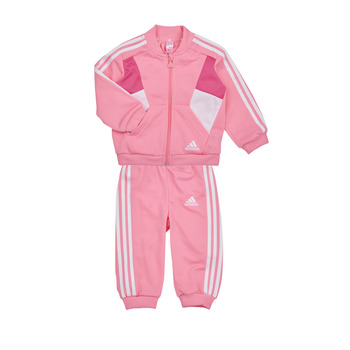 Abbigliamento Bambina Completo Adidas Sportswear I 3S CB TS Rosa