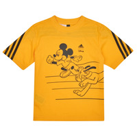Abbigliamento Bambino T-shirt maniche corte Adidas Sportswear LK DY MM T Dore / Eclatant