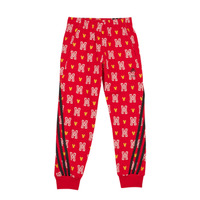 Abbigliamento Unisex bambino Pantaloni da tuta Adidas Sportswear LK DY MM PNT Rosso