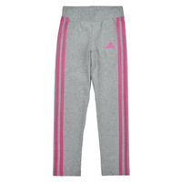 Abbigliamento Bambina Leggings Adidas Sportswear LK 3S TIGHT Grigio / Moyen
