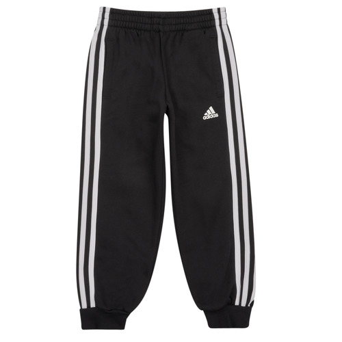Abbigliamento Bambino Pantaloni da tuta Adidas Sportswear LK 3S PANT Nero