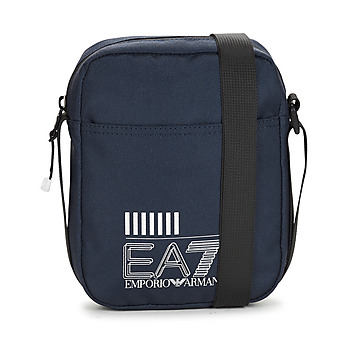 Borse Uomo Pochette / Borselli Emporio Armani EA7 TRAIN CORE U POUCH BAG SMALL A - MAN'S POUCH BAG Marine / Bianco