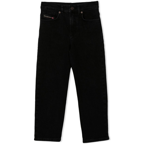 Abbigliamento Bambino Jeans Diesel J00817 KXBDD Nero
