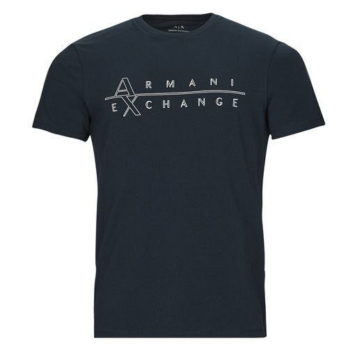 Abbigliamento Uomo T-shirt maniche corte Armani Exchange 3RZTBR Marine