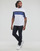 Abbigliamento Uomo T-shirt maniche corte Armani Exchange 3RZMFD Bianco / Blu / Nero