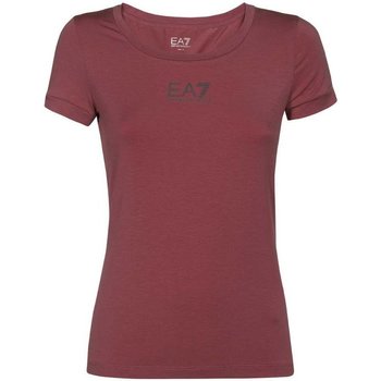Abbigliamento Donna T-shirt maniche corte Emporio Armani EA7 T-Shirt Donna Precious Tee Rosa