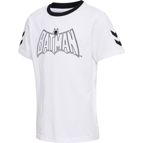 Abbigliamento Unisex bambino T-shirt maniche corte hummel T-shirt manches courtes enfant  Batman Bianco