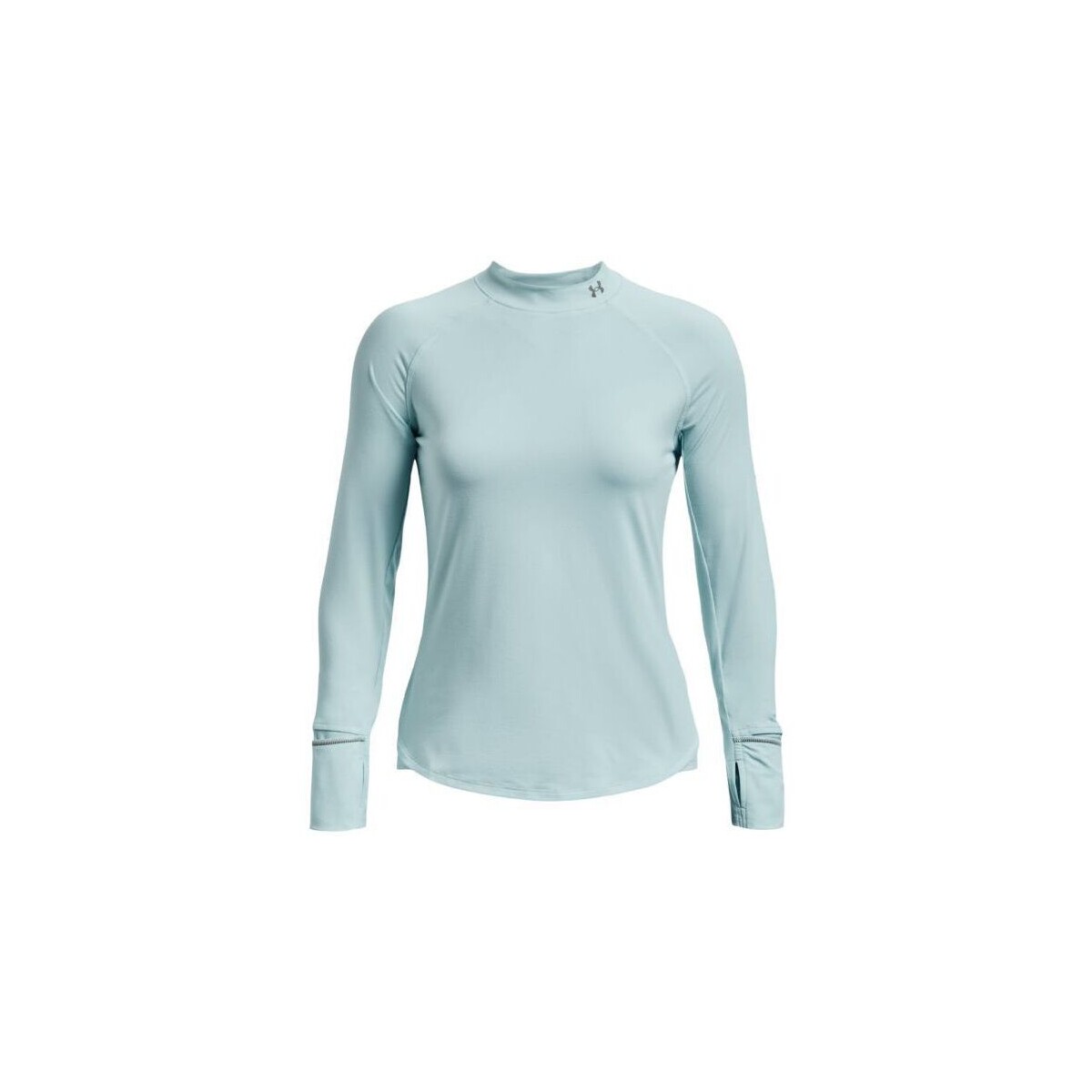 Abbigliamento Donna T-shirts a maniche lunghe Under Armour T-shirt OutRun The Cold Donna Fuse Teal/Reflective Blu