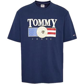 Abbigliamento Uomo T-shirt maniche corte Tommy Hilfiger  Blu