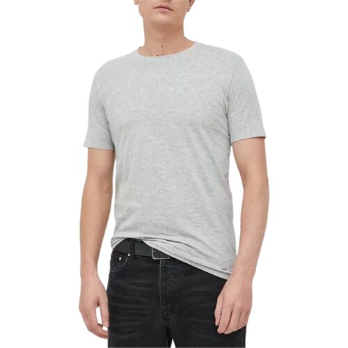 Abbigliamento Uomo T-shirt maniche corte MICHAEL Michael Kors 6F22C10023 Grigio