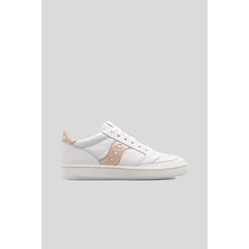 Scarpe Donna Sneakers Saucony Jazz Court - White Apricot - S60555-31 Bianco