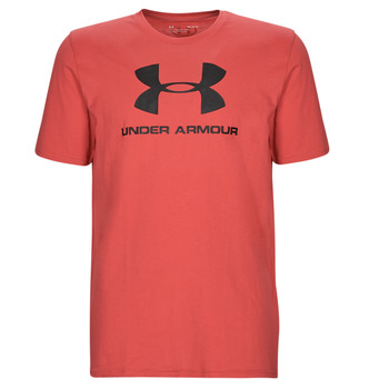 Abbigliamento Uomo T-shirt maniche corte Under Armour SPORTSTYLE LOGO SS Rosso / Nero / Nero