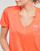 Abbigliamento Donna T-shirt maniche corte Under Armour Tech SSV - Twist Arancio / Bianco