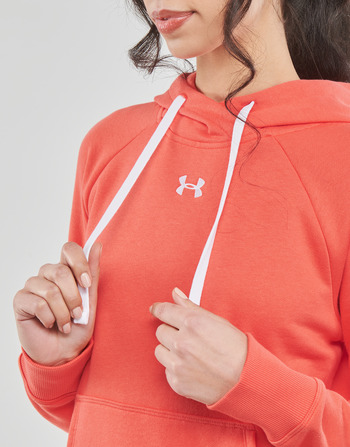 Under Armour Rival Fleece HB Hoodie Rosso / Bianco