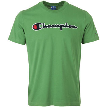 Abbigliamento Uomo T-shirt maniche corte Champion Crewneck T-Shirt Verde