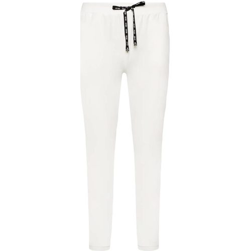 Abbigliamento Donna Pantaloni da tuta Liu Jo ECS PANTALONE FELPA Bianco