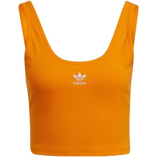 Abbigliamento Donna Top / T-shirt senza maniche adidas Originals TANK TOP Arancio