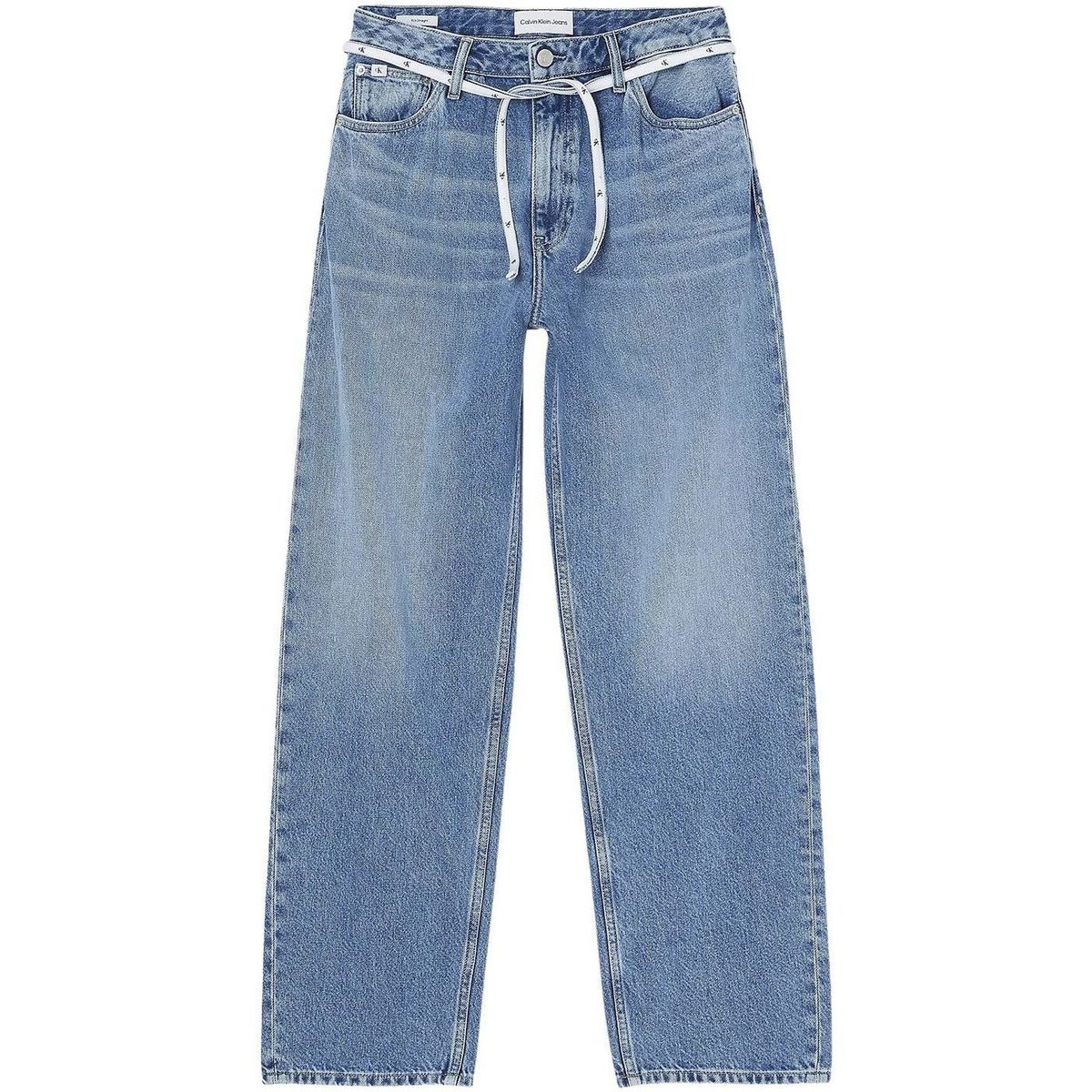 Abbigliamento Donna Jeans Calvin Klein Jeans 90S STRAIGHT Blu
