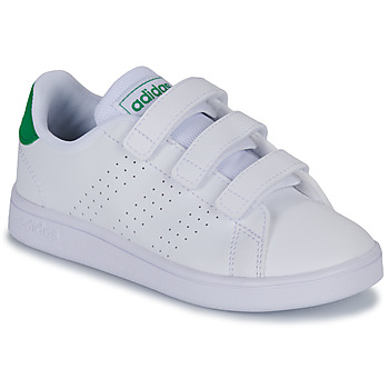 Scarpe Unisex bambino Sneakers basse Adidas Sportswear ADVANTAGE CF C Bianco / Verde