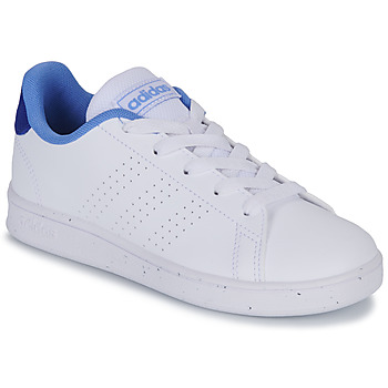 Scarpe Unisex bambino Sneakers basse Adidas Sportswear ADVANTAGE K Bianco / Blu