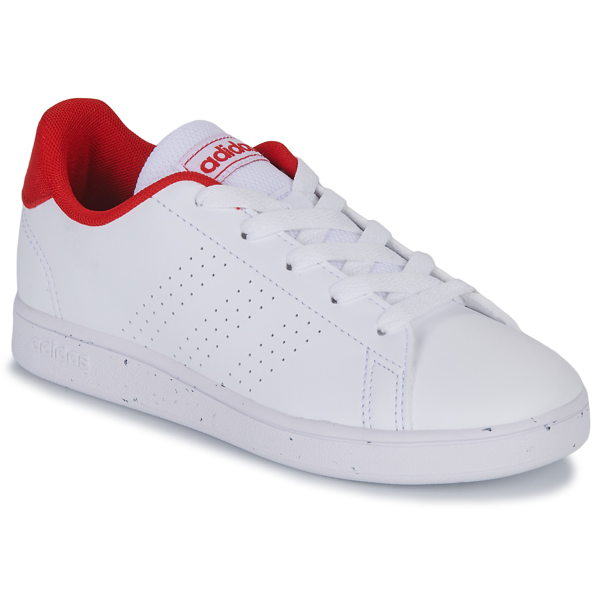 Scarpe Unisex bambino Sneakers basse Adidas Sportswear ADVANTAGE K Bianco / Rosso