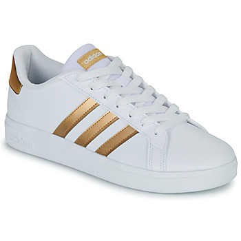 Scarpe Unisex bambino Sneakers basse Adidas Sportswear GRAND COURT 2.0 K Bianco / Oro