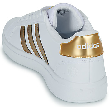 Adidas Sportswear GRAND COURT 2.0 K Bianco / Oro