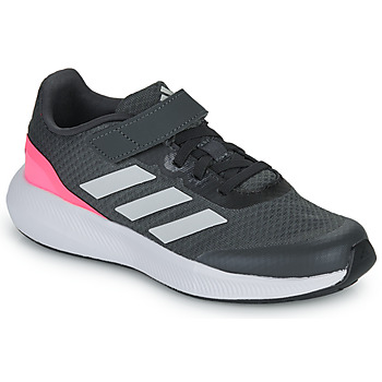 Scarpe Bambina Running / Trail Adidas Sportswear RUNFALCON 3.0 EL K Grigio