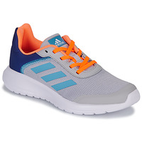 Scarpe Unisex bambino Running / Trail Adidas Sportswear Tensaur Run 2.0 K Grigio / Arancio