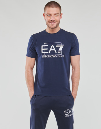 Abbigliamento Uomo T-shirt maniche corte Emporio Armani EA7 3RPT62-PJ03Z Marine