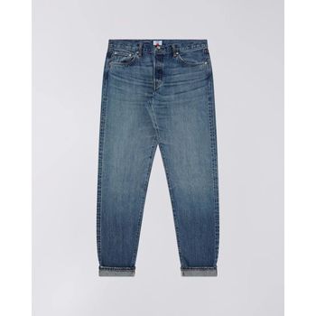 Abbigliamento Uomo Jeans Edwin I030675 REGULA TAPARED-01.EK MID DARK WASH Blu